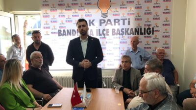 Ak Parti Balıkesir Milletvekili Ali Taylan Öztaylan, Ak Parti ilçe