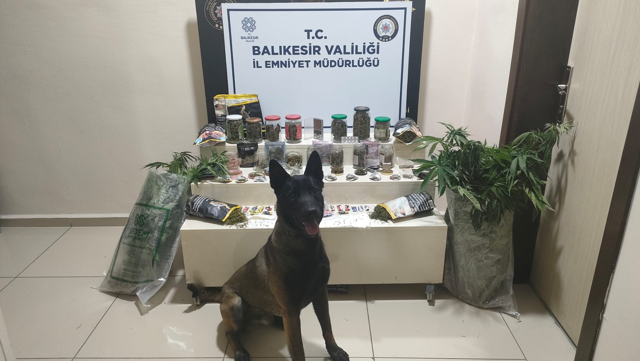 Bandırma’da uyuşturucu operasyonu