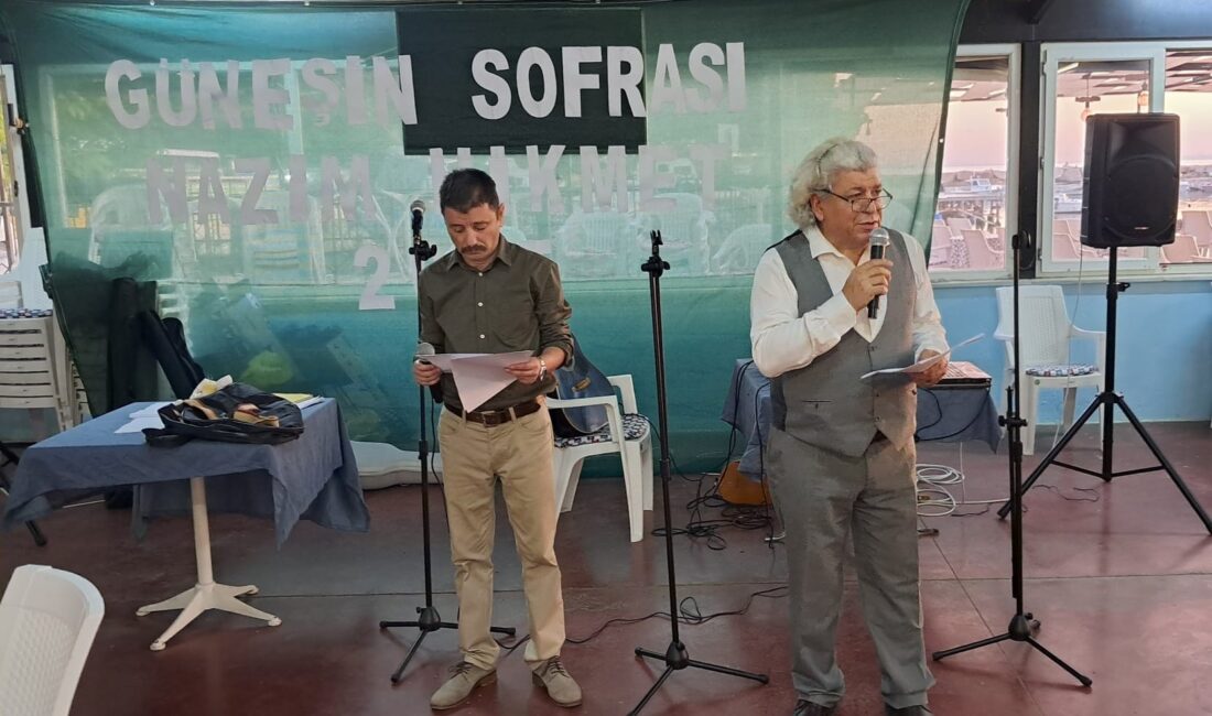 Nazım Hikmet ölümünün 62. yıldönümünde Ocaklar Mahallesindeki anma etkinliği ile