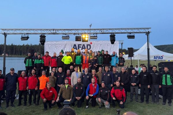 911 Arama Kurtarma Derneği AFAD etkinline katıldı