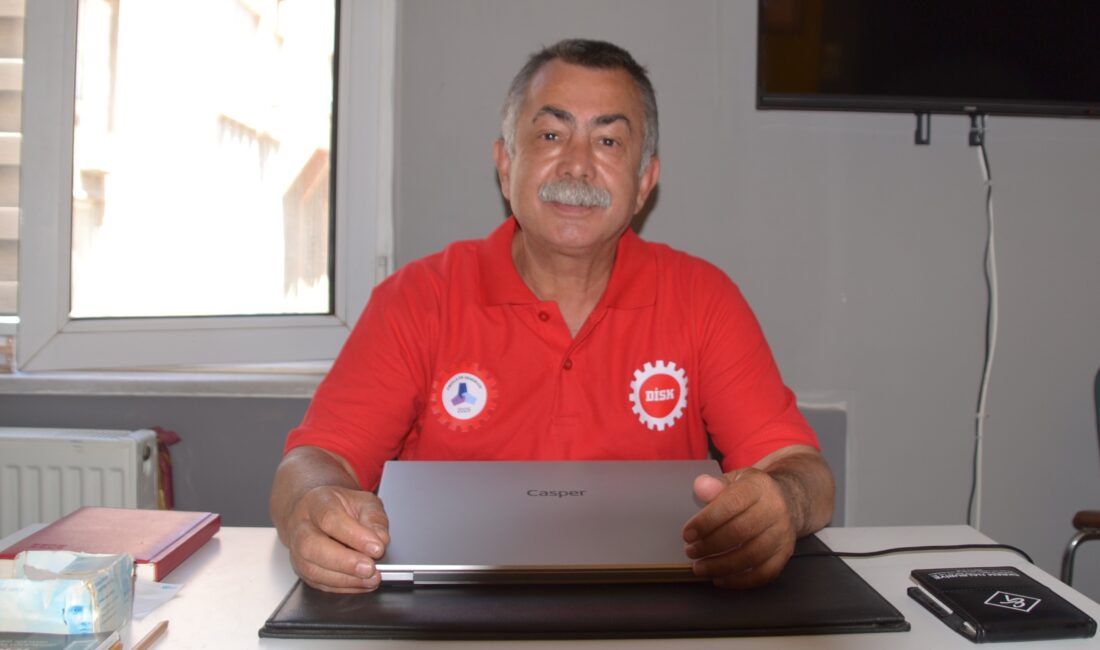 DİSK Emekli Sen Bandırma Şube Başkanı Levent Balkış Şehir Gazetesine