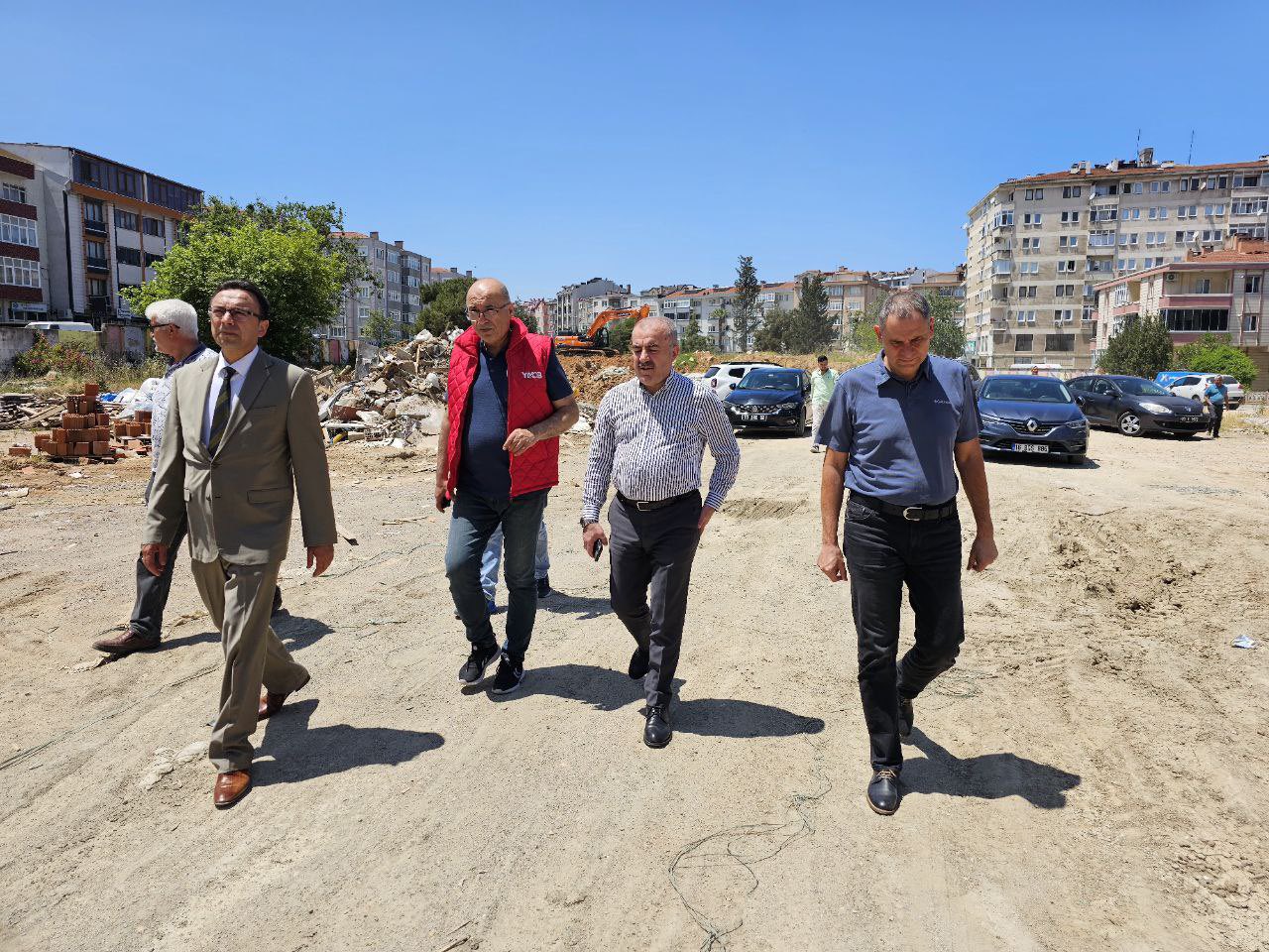 İl Milli Eğitim Müdürü Demir Bandırma’da incelemelerde bulundu
