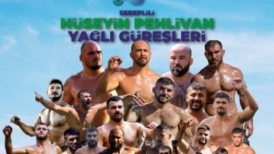 Geleneksel 31. Sebeplili Hüseyin Pehlivan yağlı güreşleri 17 Haziran Salı
