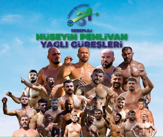 Geleneksel 31. Sebeplili Hüseyin Pehlivan yağlı güreşleri 17 Haziran Salı