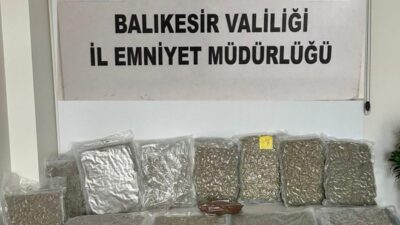 Balıkesir Emniyet Müdürlüğü ekiplerinin uyuşturucuya yönelik çalışmaları devam ediyor.  İl