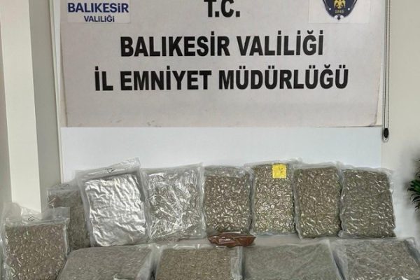 19 kilo esrar ele geçirildi