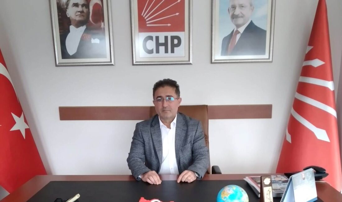 CHP İlçe Başkanı Mehmet Atak sosyal medya üzerinden 38. CHP