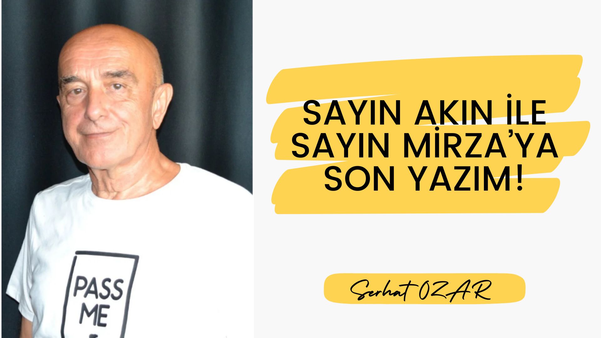 Adam günlerdir bas bas bağırıyor: “Yoruldum, bunaldım, kırgınım, üzgünüm ve