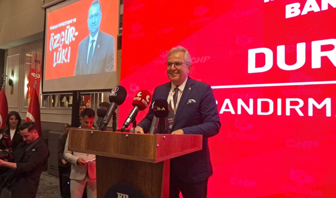 Nüfusu 100 Bini aşan CHP’li Belediye Başkanı Bandırma’da bir araya