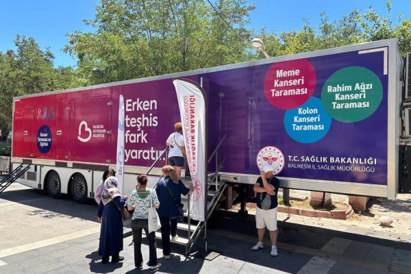 Büyükşehir’den Erdek’e ücretsiz kanser taraması desteği