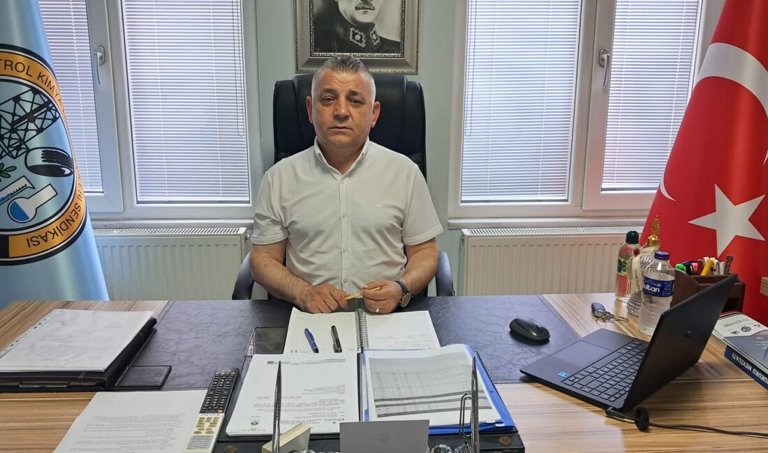   Petrol İş Bandırma Şube Başkanı Tuncay Topuz, kamu işçilerinin