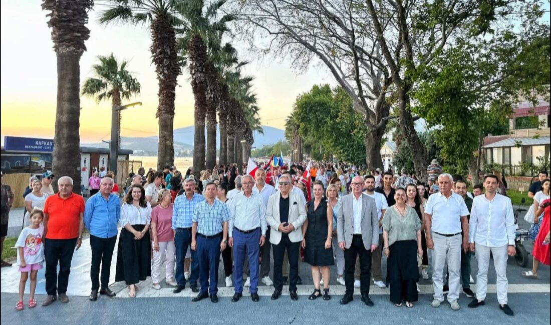 Erdek Belediyesi tarafından bu yıl ikincisi düzenlenen International Folk Dance