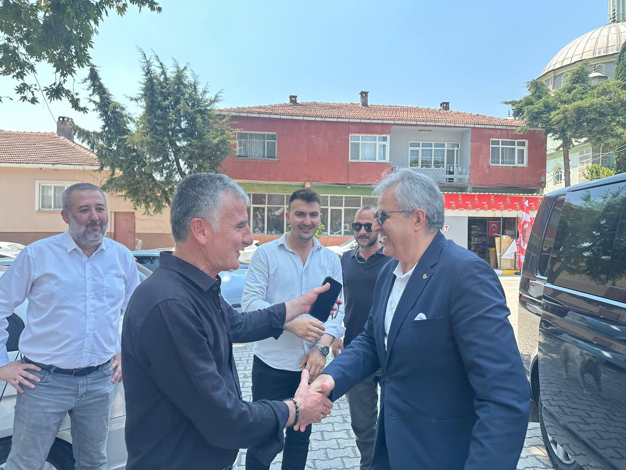 Başkan Mirza Aksakal Mahallesi’ni ziyaret etti
