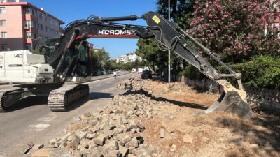 Bandırma Belediyesi, kent genelinde yaya ulaşımını kolaylaştırmak ve şehir estetiğini