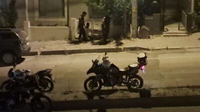 Pazar gecesi Levent Yolu üzerinde hareketli saatler yaşandı. Yunus ekiplerinin