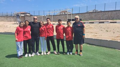 Bandırma İlçe Spor Müdürlüğü bünyesinde spor yapan genç Modern Pentatloncular