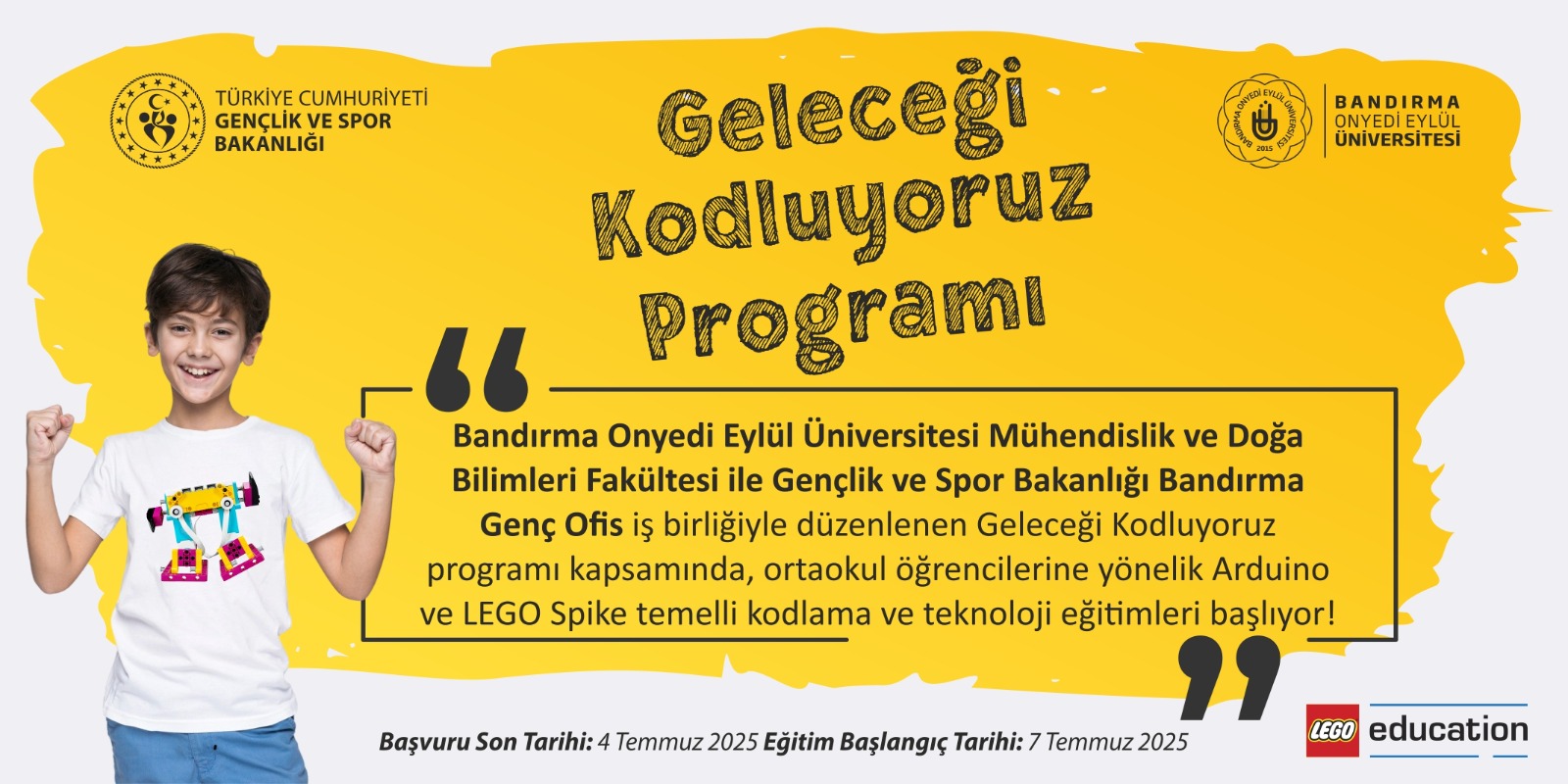 Geleceği Kodluyoruz Programı Başvuruları Başladı