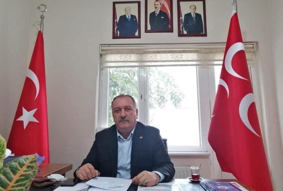   MHP İlçe Başkanı Bekir Bozkurt ülke gündemine oturan Terörsüz