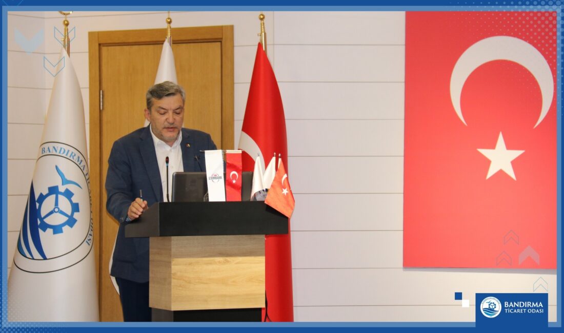 Türk Eximbank yetkililerinin sunumlarıyla 3 Temmuz Perşembe günü Bandırma Ticaret