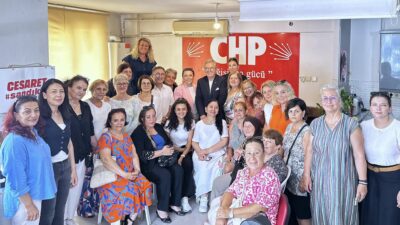 Bandırma Belediye Başkanı Dursun Mirza ve CHP İlçe Başkanı Mehmet