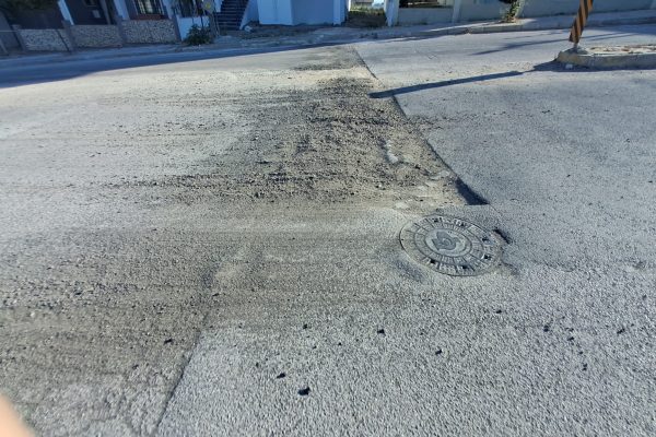 Asfalt dökmeye yetişemeyince….