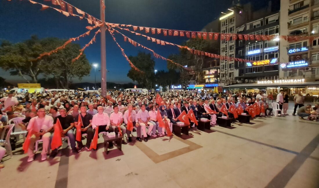 15 Temmuz Demokrasi ve Milli Birlik günü dolayısıyla Bandırma Cumhuriyet