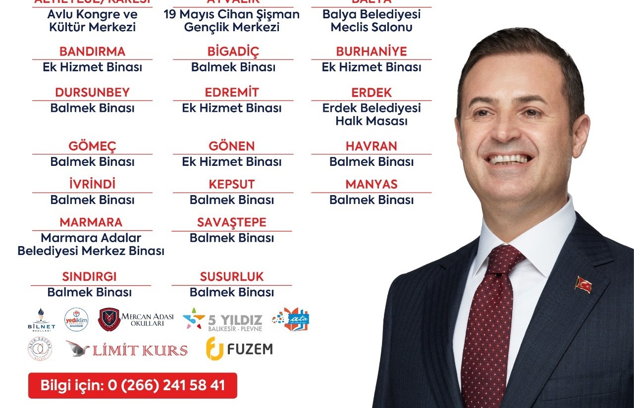 Büyükşehir 20 ilçede YKS tercih merkezleri açtı