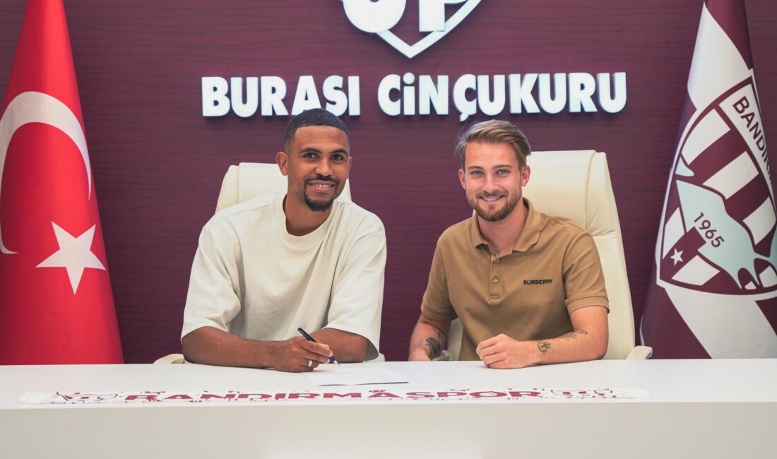   Teksüt Bandırmaspor defans hattını yeni transfer Sedric Hountondji ile