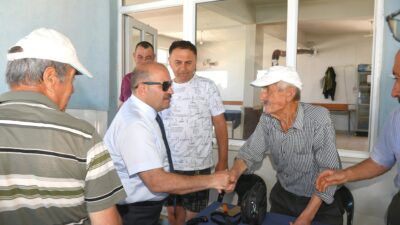 Balıkesir Valisi İsmail Ustaoğlu ilçe gezileri kapsamında bugünkü programında Erdek