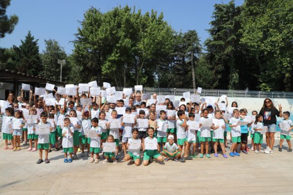 Gönen Belediyesi Yaz Spor Okulları Tenis Kursu 1. Etabı Tamamlandı