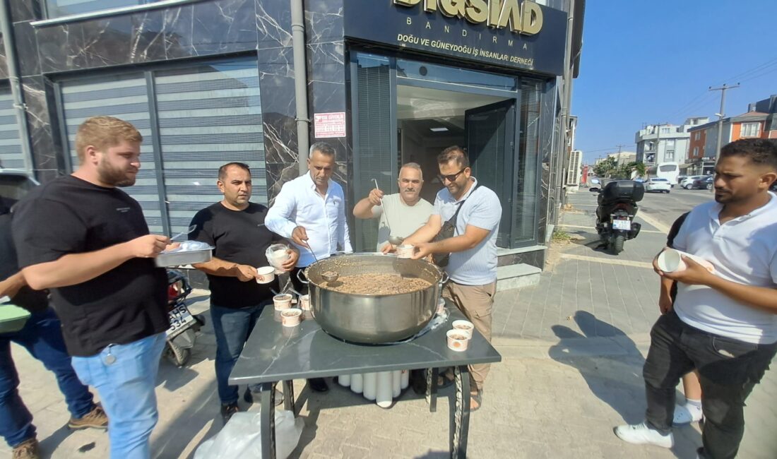 Bandırma Doğu ve Güneydoğu İş İnsanları Derneği Muharrem ayı dolayısıyla