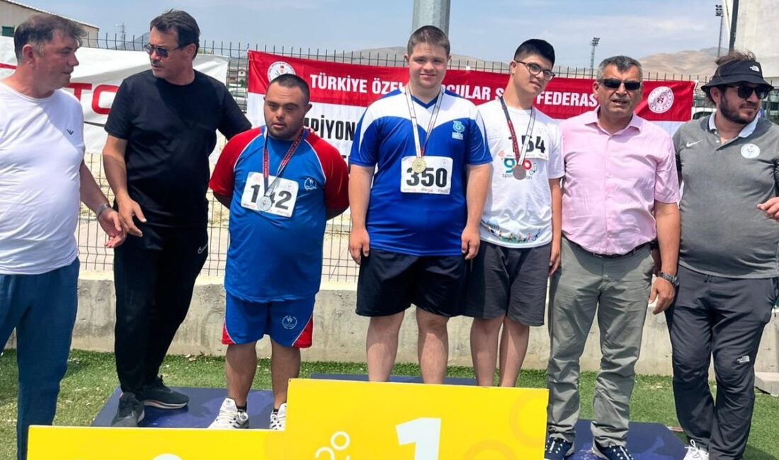 Bandırmalı özel sporcu Mehmet Talat Uçar şampiyonluklarına bir yenisini daha