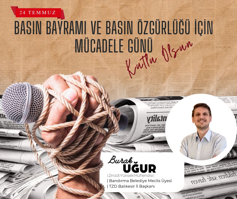 Uğur: Tarafsız bilgiye ulaştıran gazetecilere şükran borçluyuz