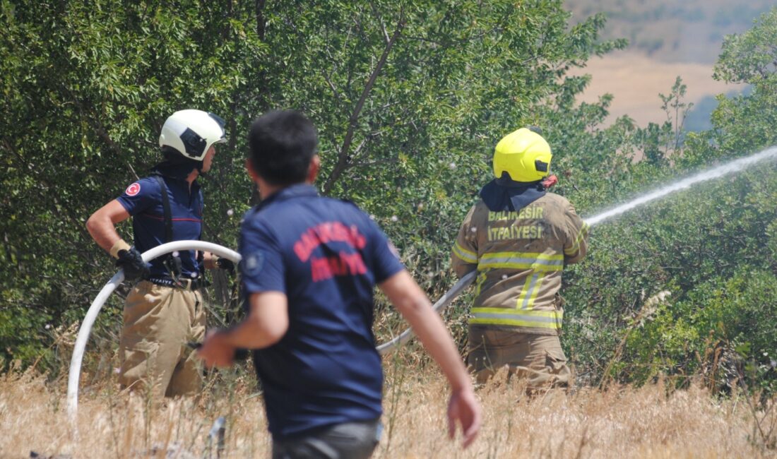   Balıkesir Büyükşehir Belediyesi İtfaiye Daire Başkanlığı’na bağlı ekipler, Ege