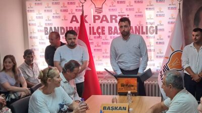 Ak Parti Balıkesir Milletvekili Ali Taylan Öztaylan, İlçe Danışma Meclisinde