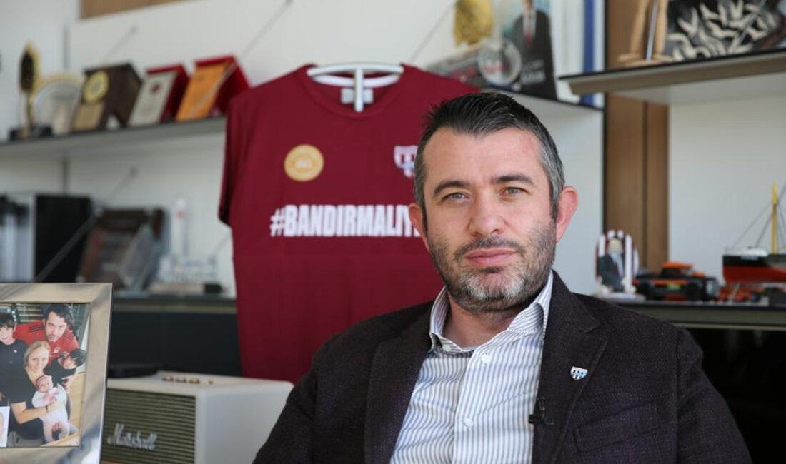 Bandırmaspor Onursal Başkanı Onur Göçmez, Bandırmaspor Kulübünden olan alacaklarının 55