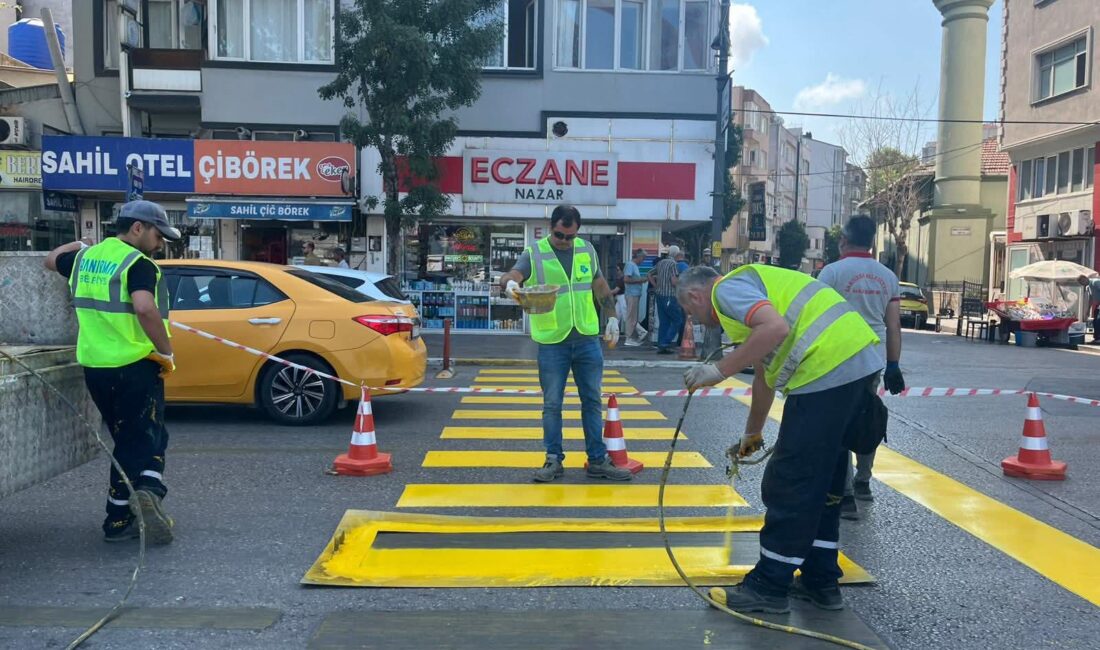 Bandırma Belediyesi, kent genelindeki tüm yaya geçitlerini Karayolları Genel Müdürlüğü’nün
