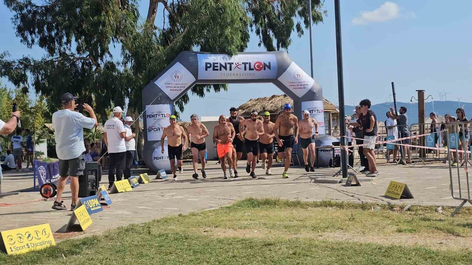 Erdek’te pentatlon milli takım seçmeleri yapıldı