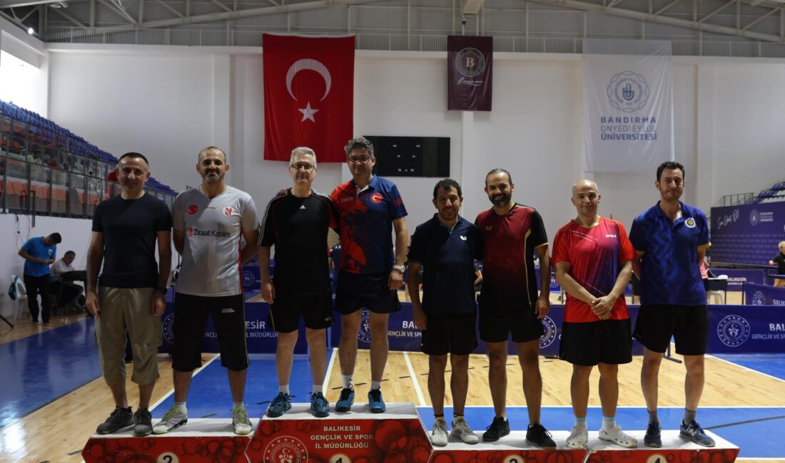 Balıkesir Gençlik ve Spor İl Müdürlüğü tarafından, Türkiye Masa Tenisi