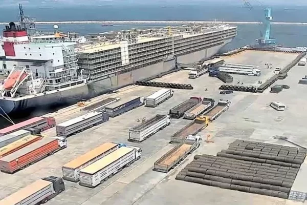 Bandırma Limanında gümrük gelirleri 2,3 milyarı TL’yi aştı