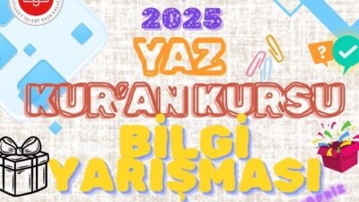 Bandırma’da yaz Kur’an kurslarında öğrenim gören ilköğretim ve ortaöğretim öğrencileri