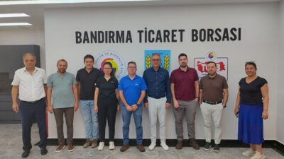 Ticaret Borsasının en eski üyelerinden olan Banvit A.Ş.  firma yetkilileri