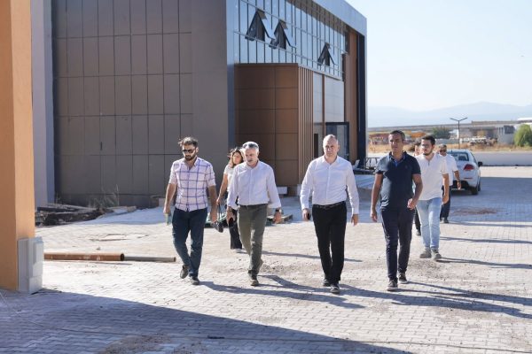 İl Spor Müdürü Özalp Bandırma’da incelemelerde bulundu