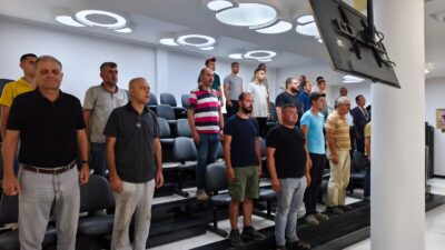 30 Ağustos Zafer Bayramı tüm yurtta olduğu gibi Ticaret Borsasında