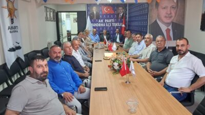 MHP Balıkesir milletvekili Ekrem Gökay Yüksel Bandırma ziyaretleri çerçevesinde Cumhur