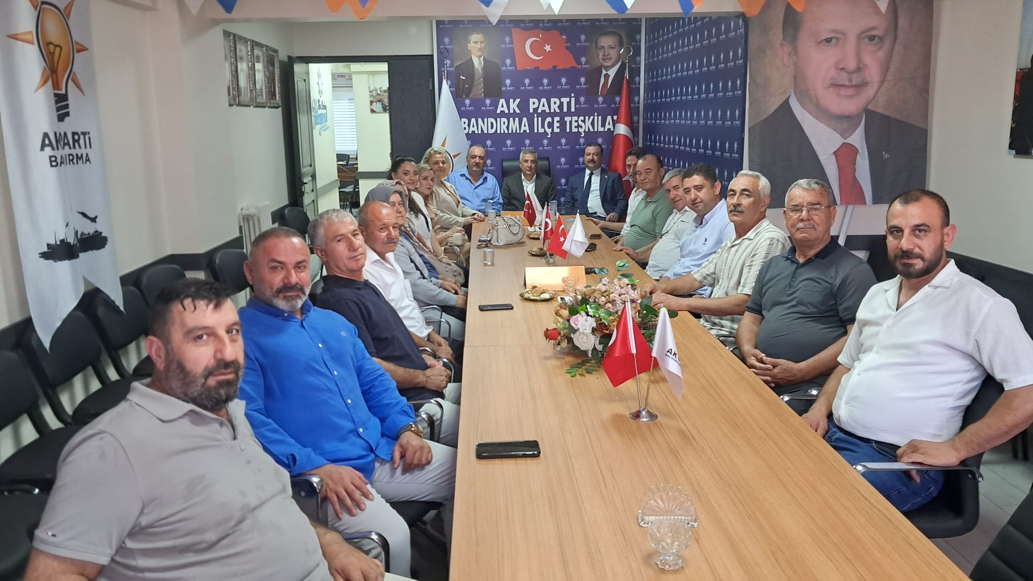 MHP Milletvekili Yüksel Ak Parti’yi ziyaret etti