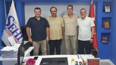 Yeni Ofisine taşınan Şehir Medya’ya hayırlı olsun ziyaretleri devam ediyor.