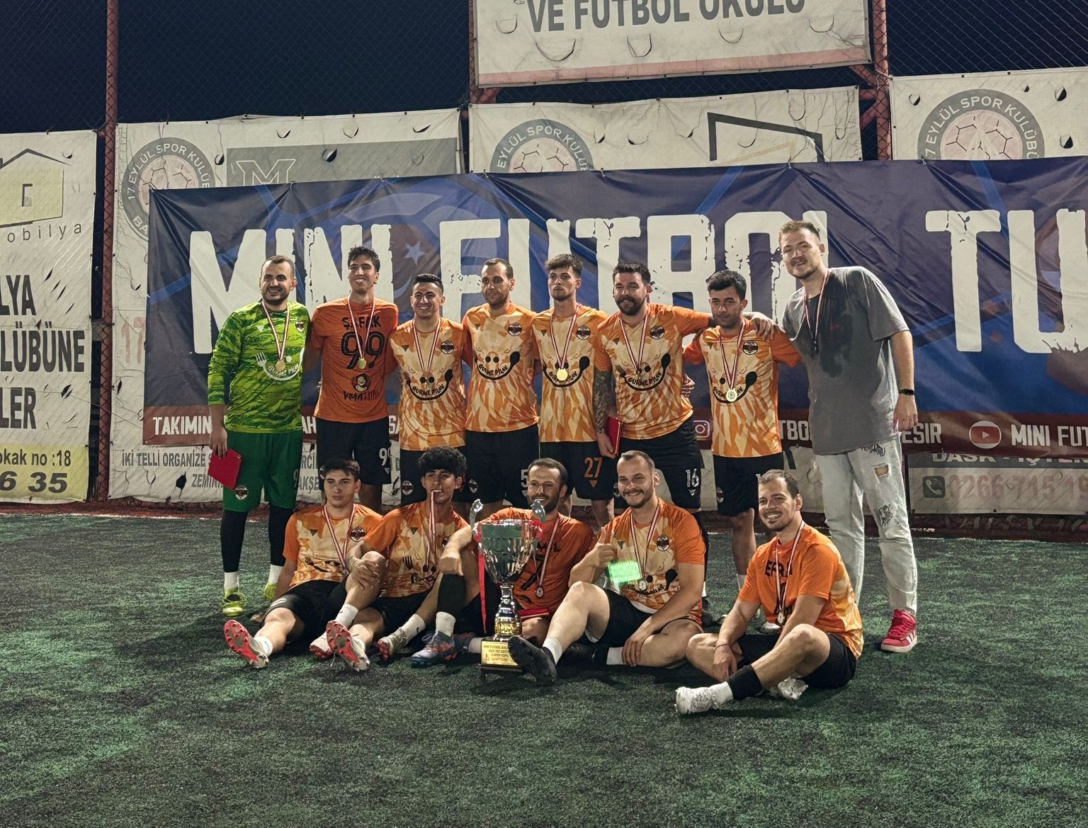 Mini Futbol Şampiyonu Paşam FK takımı oldu