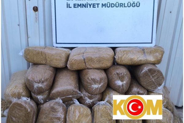 Bandırma’da 170 KG kaçak tütün ele geçirildi