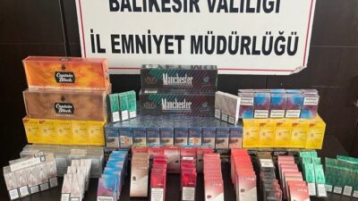 Balıkesir Emniyet Müdürlüğü KOM Şube Müdürlüğü tarafından yapılan çalışmalarda 665
